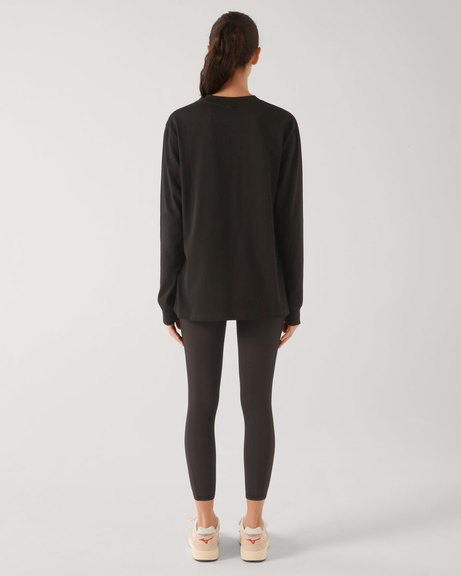 Topanga Oversized Long Sleeve Tee