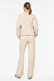 Kepler Wide Leg Waffle Pant Oatmeal