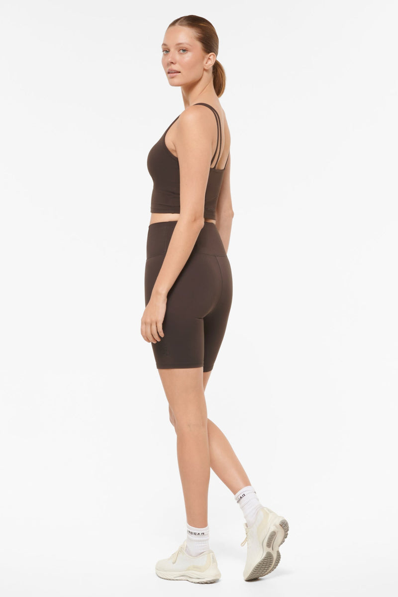 Ultimate Super High Waist Spin Ultra Flex Short Coffee Bean