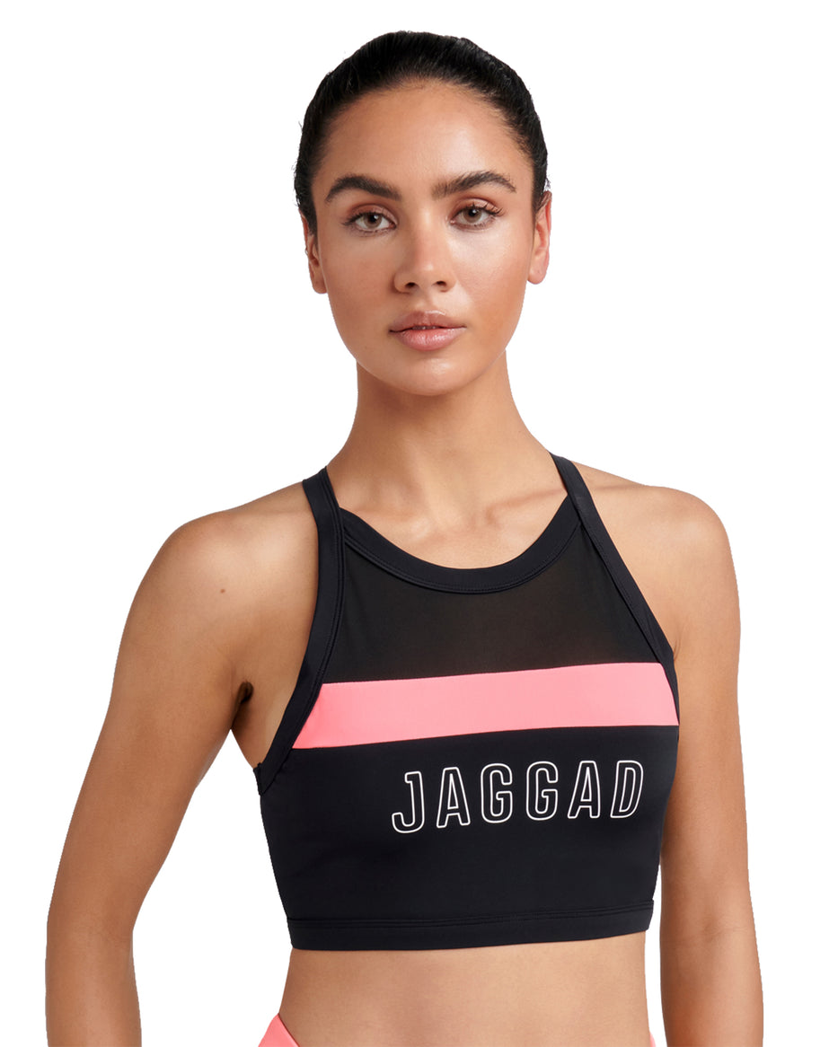 Palmetto High-Neck Eco Bikini Top