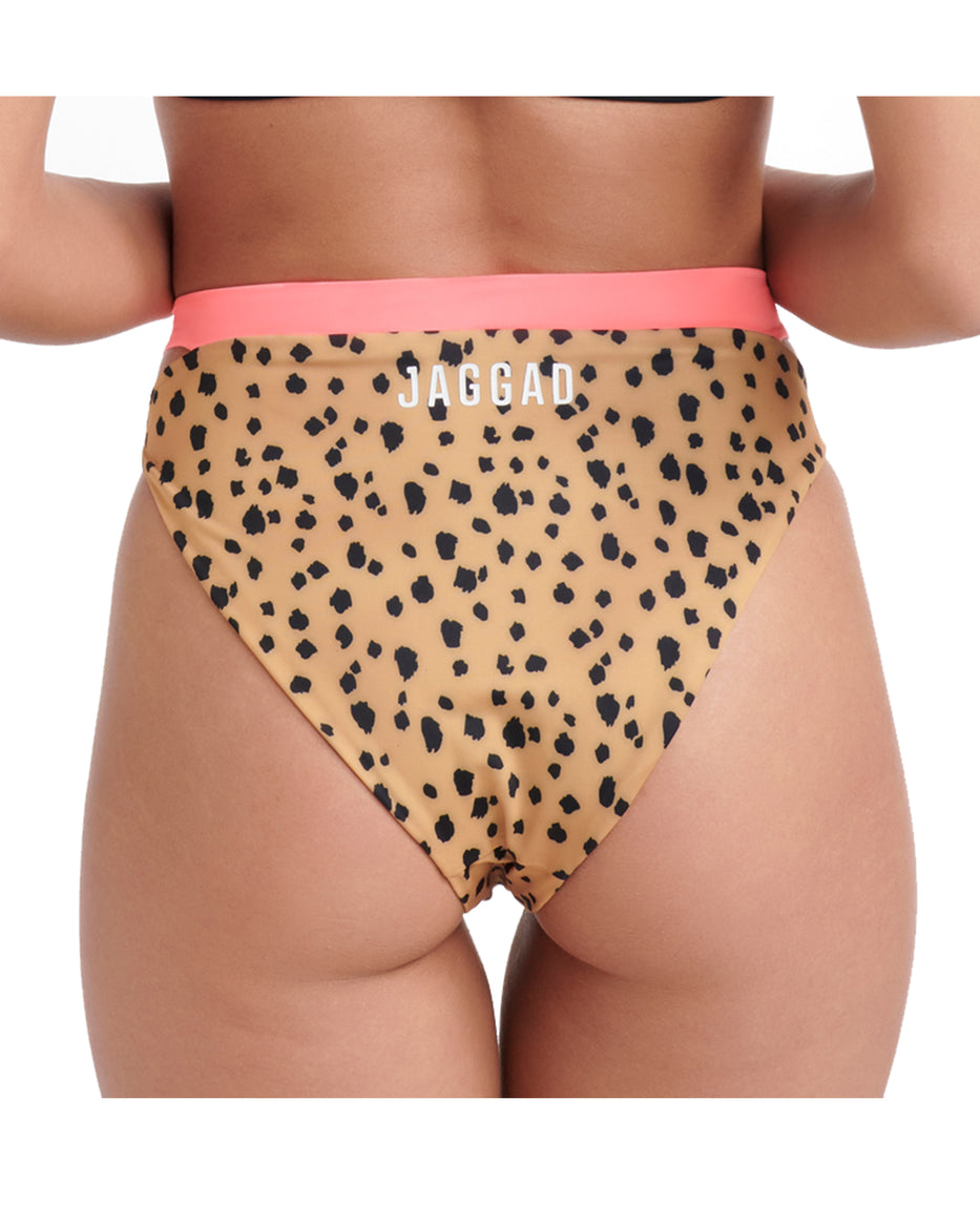 Palmetto  Mid-Waist Reversible Eco Bikini Brief