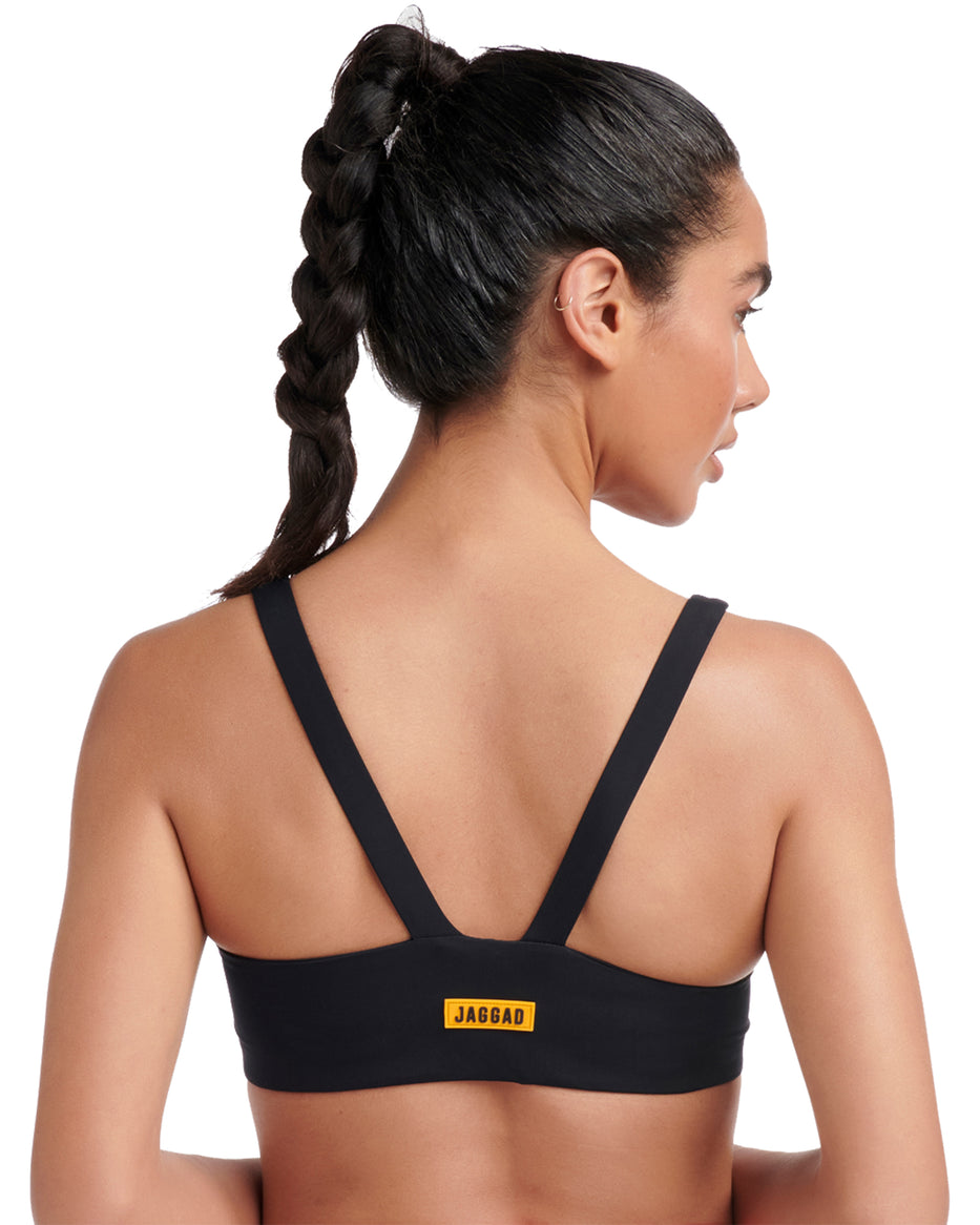 Palmetto Square Neck Eco Bikini Top