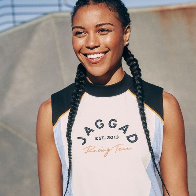 National High-Neck Panelled Tank