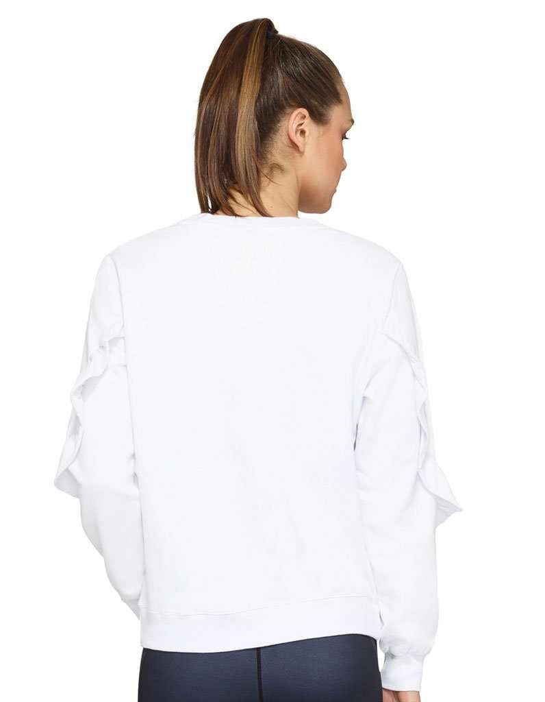 Women's Synergy Ruffle LS Sweater
