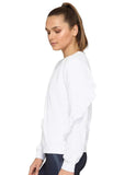 Women's Synergy Ruffle LS Sweater