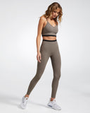 Portland Full Length Seamless Legging Mocha