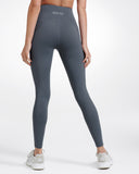 Highline Reflect Full Length Pocket Eco Leggings / Steel