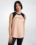 Caledonia Reflect Raglan Organic Cotton Tank