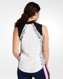 Palisades High Neck Panelled Tank