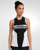 Montego Zip-Neck Knit Tank