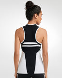 Montego Zip-Neck Knit Tank