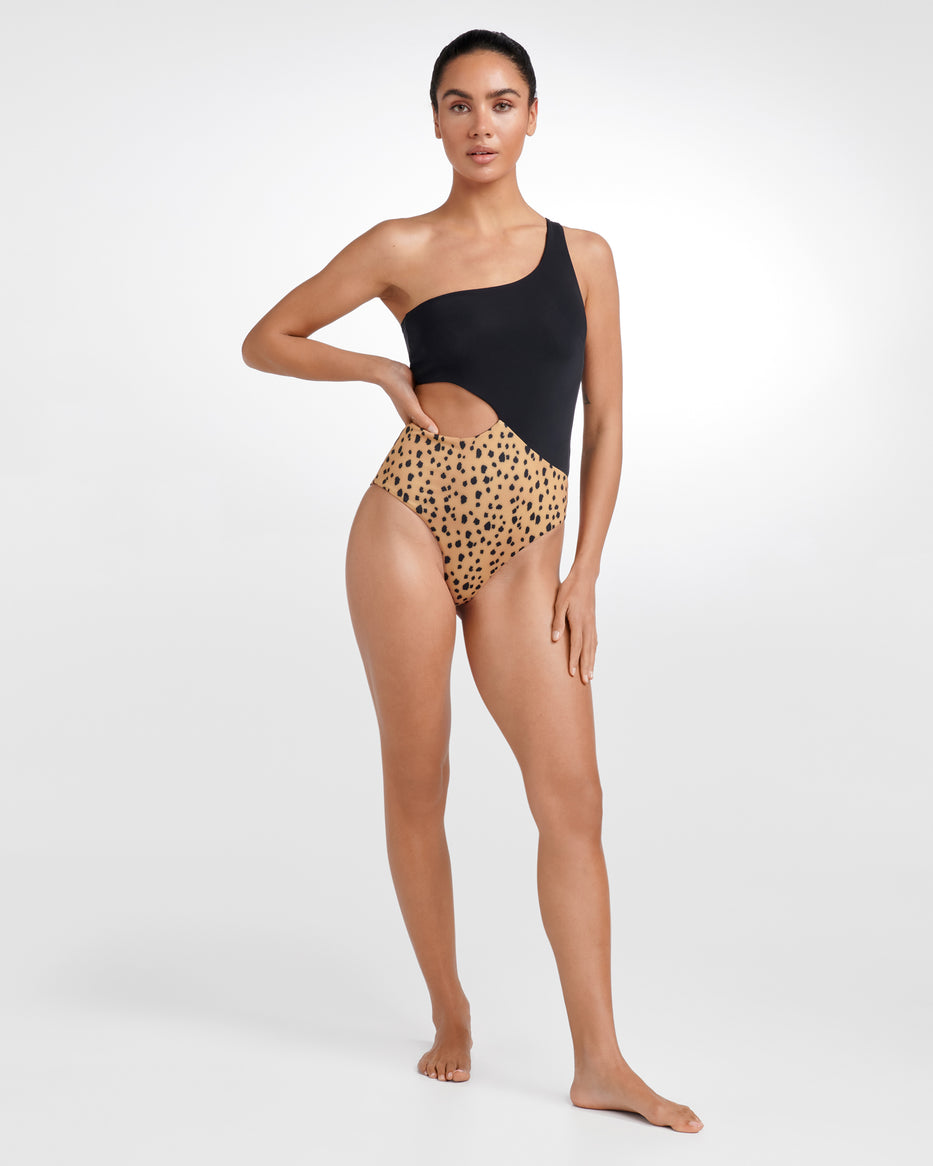 Del Ray Reversible One Piece Swimsuit