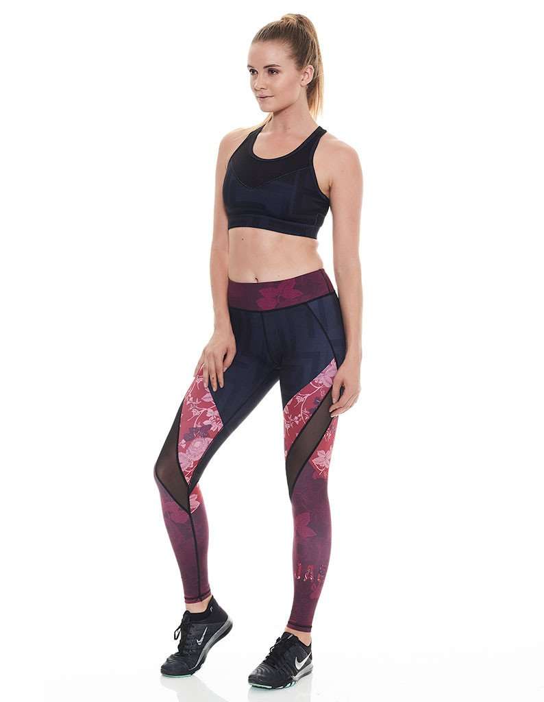 Puzzle Mesh Crop Top