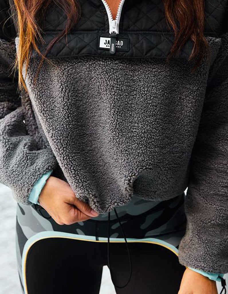 Covina Sherpa Half Zip Jacket