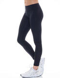 Black/Black Compression Leggings