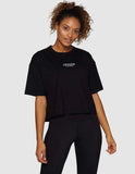 Black Core Crop Tee