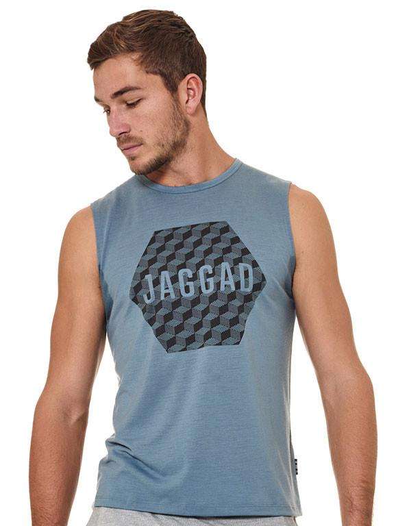 Men's Geometric Print Muscle Tank