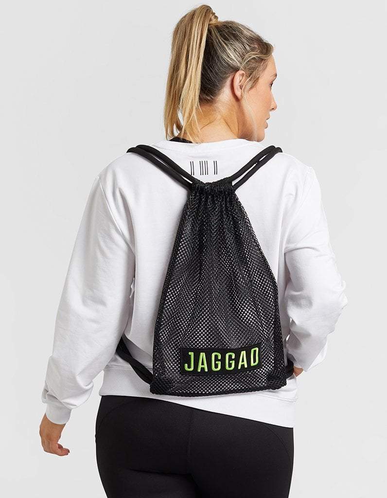 Kansas Black Mesh Backpack