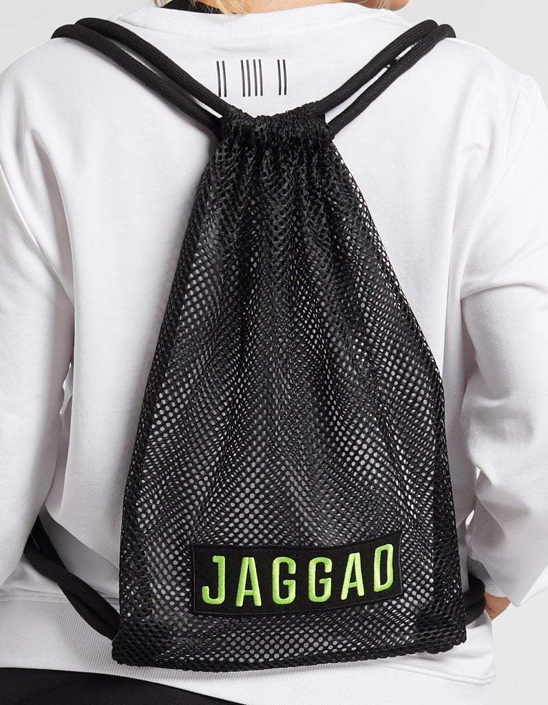 Kansas Black Mesh Backpack