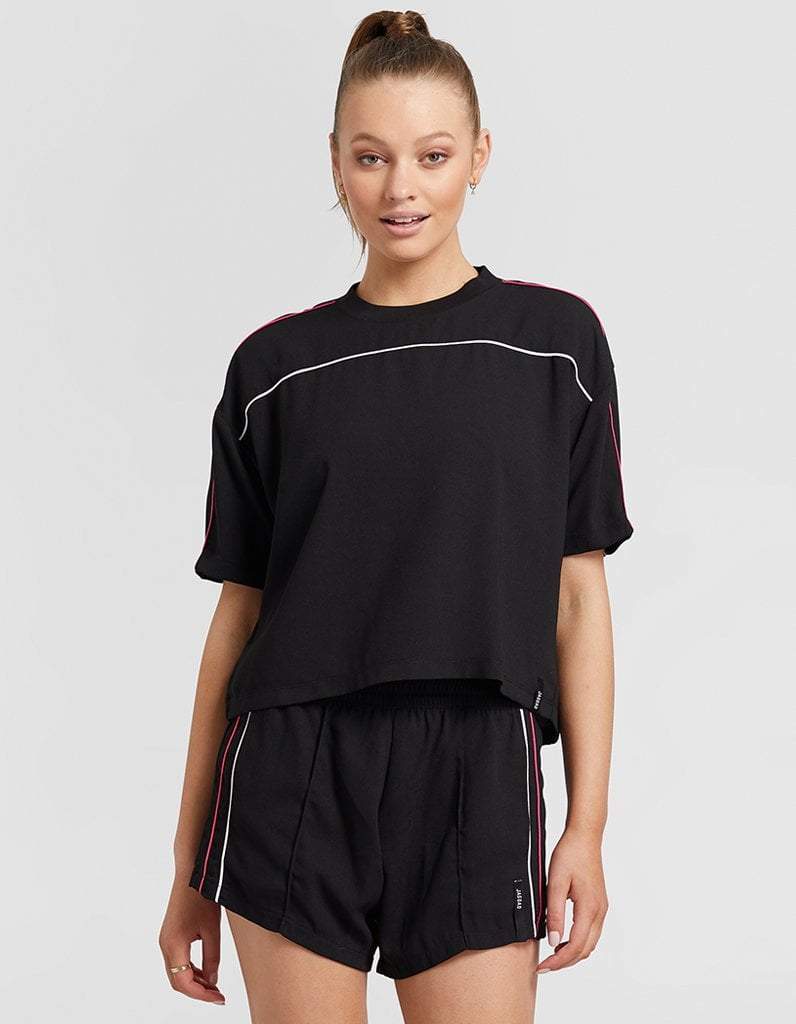 La Cienega Crepe Tee