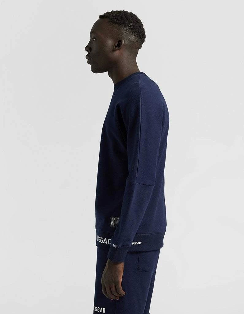 Navy Crew-Neck Sweater