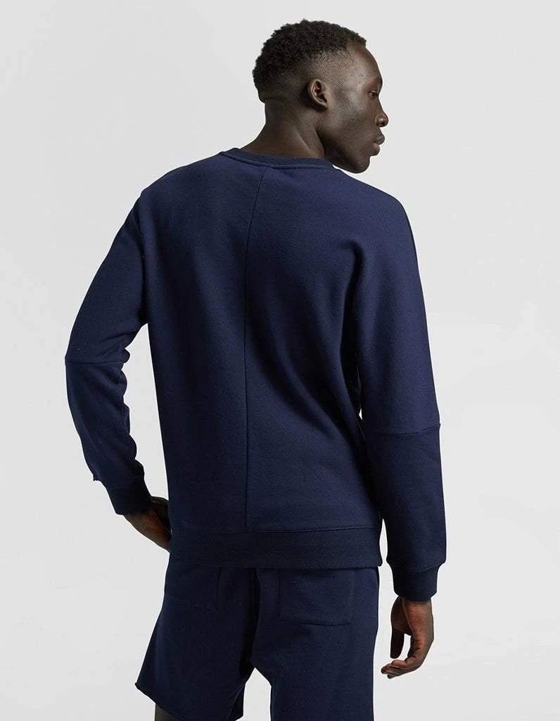 Navy Crew-Neck Sweater