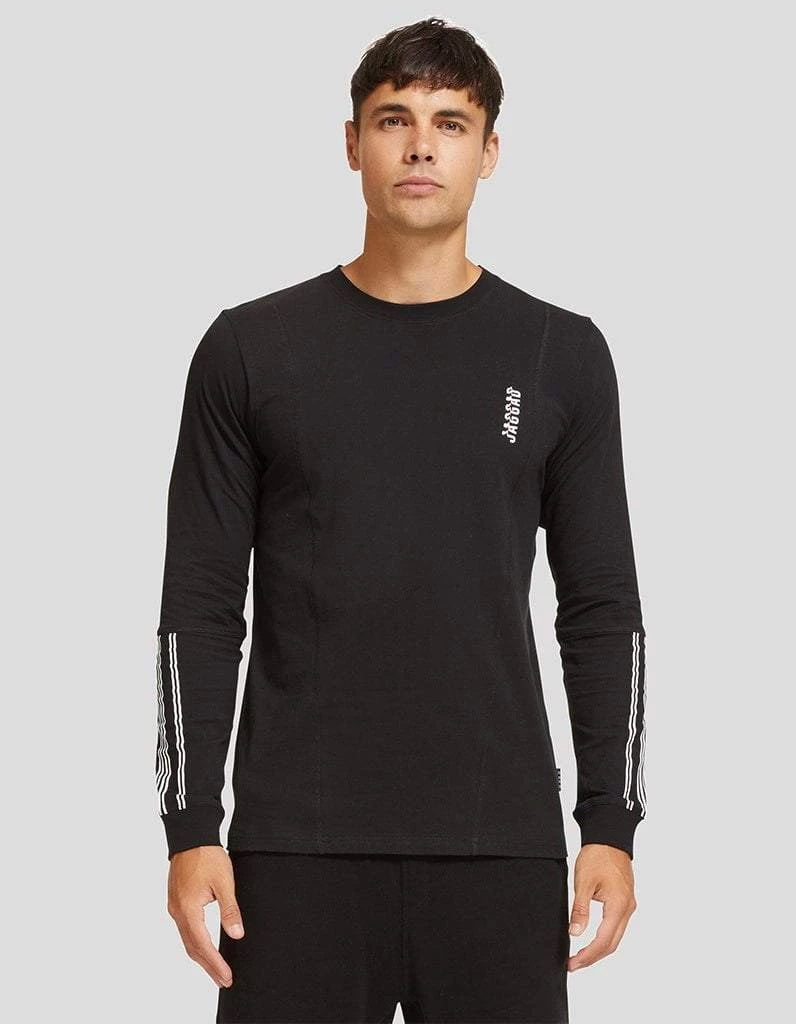Quebec Long Sleeve Panelled Tee