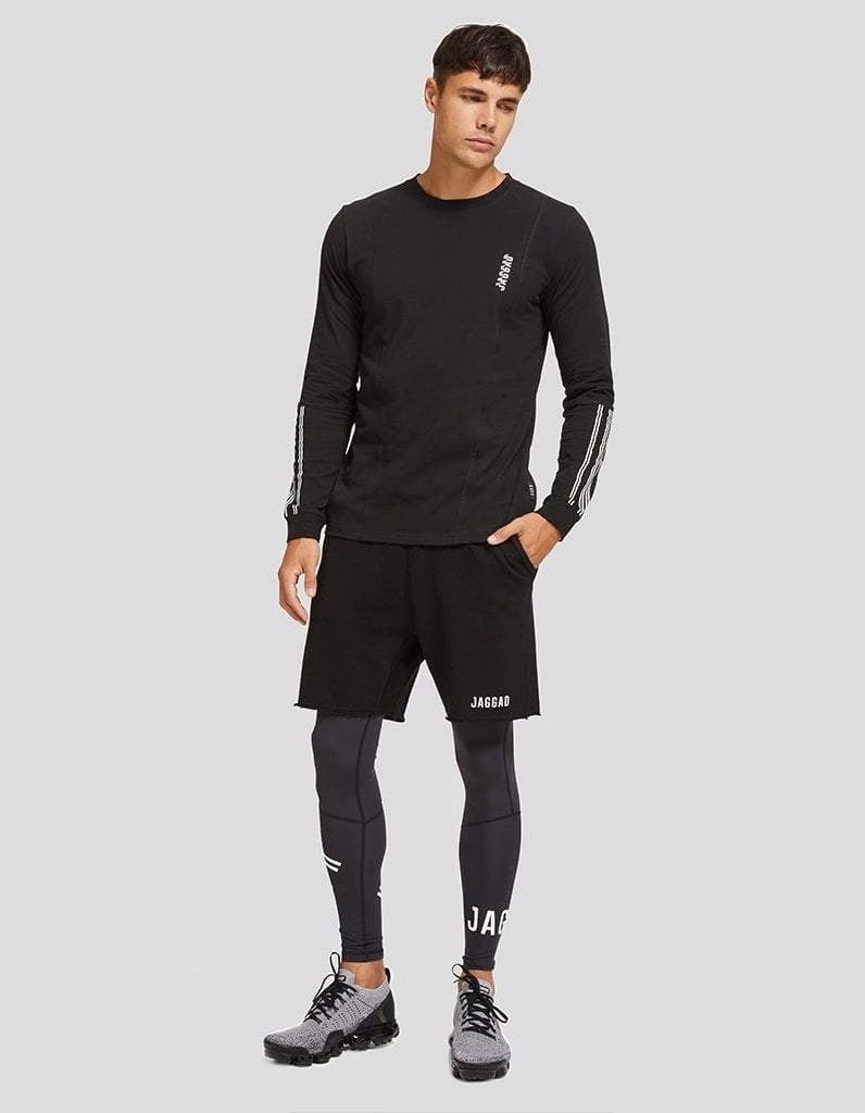 Quebec Long Sleeve Panelled Tee