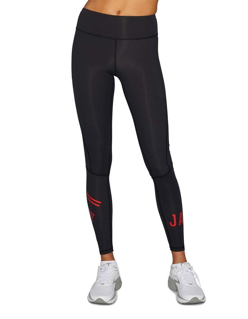 Red Compression Leggings