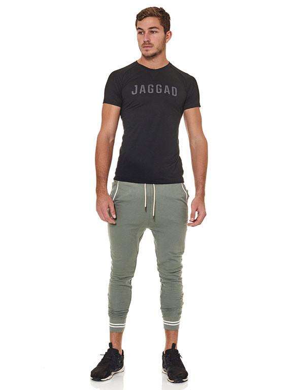 Men's Black Jaggad Print Tee