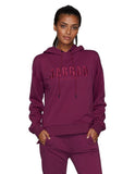 Wine Core Split Hoodie