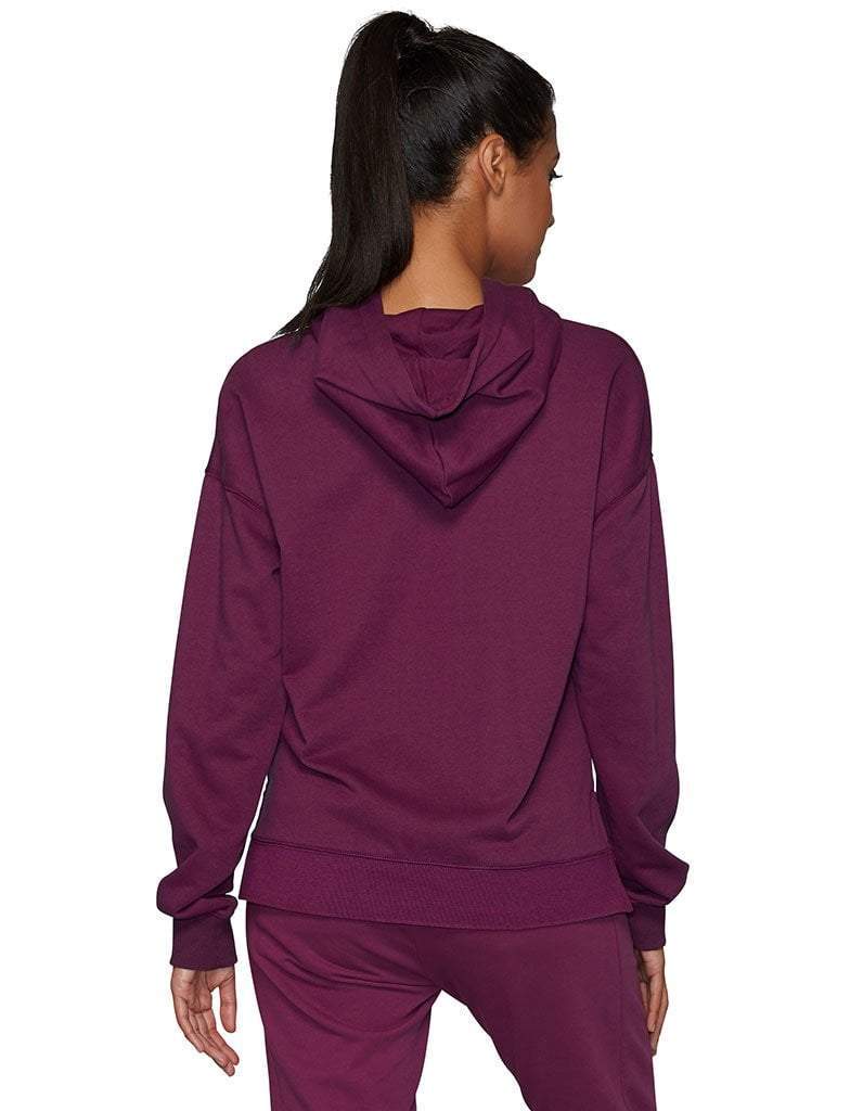 Wine Core Split Hoodie
