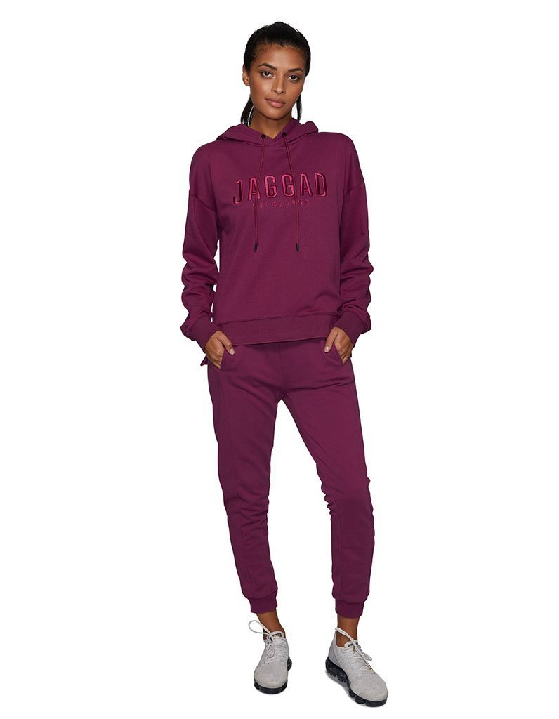 Wine Core Split Hoodie