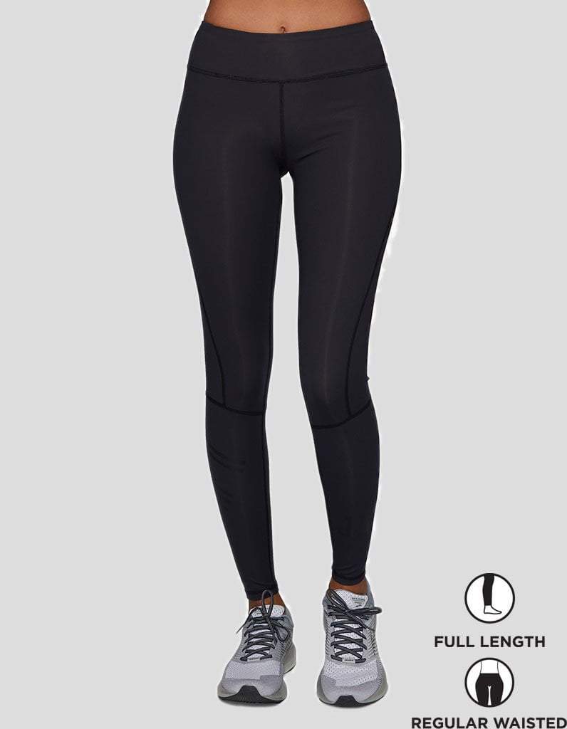 Black/Black Compression Leggings