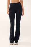 Astor Active Flare Pant Black
