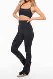 Adaption Super High Waist Bootcut Ultra Flex Lite Pant Black