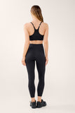 Baseline Crop Bra Black
