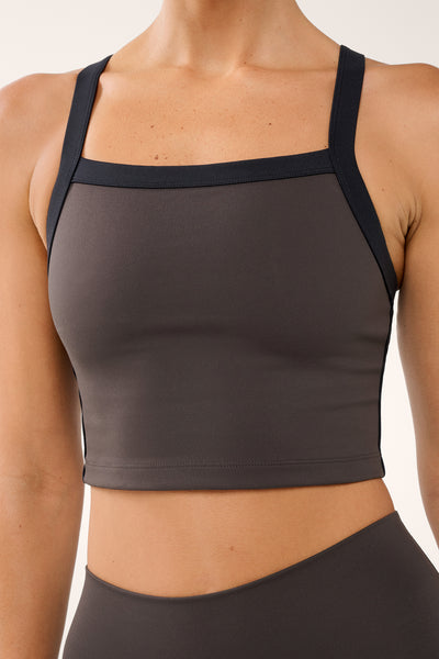 Rue Longline Contrast Strap Tank