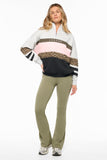 Central Signature Zip-Neck Sweater