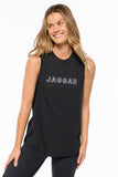Adaption Keyhole-Back Pima Tank Black