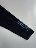 Classic 7/8 Pocket Leggings Black/Blue