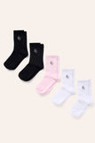 TITLE 5-PACK QUARTER CREW SOCK