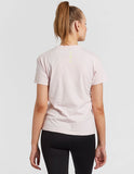 Core Slim T-Shirt-Chalk Pink