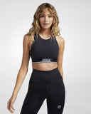 Brooklyn Double Layer Glace Crop Top