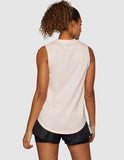Side Step Muscle Tank Pastel Pink
