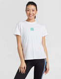Slim Tee Shirt-White/Green